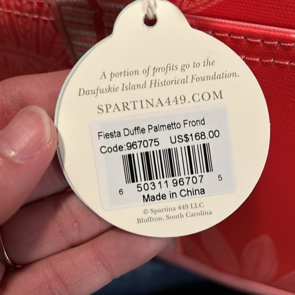 New Spartina Duffle-Coral/Pink - Picture 2 of 3